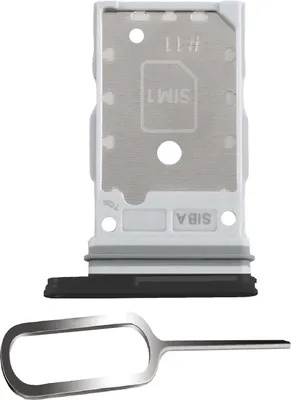 Produktbild von Samsung Galaxy S24 / Plus 5G Sim Karten Halter Tray Adapter Fach Stecker Slot Nadel Pin Dual Onyx Black
