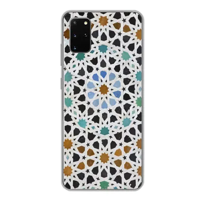 Produktbild von MuchoWow® Handyhülle Schutzhülle Hülle für Samsung Galaxy S20 Plus Ein marokkanisches Mosaikdetail Silikon Softcase Handy Hülle - Hartschale