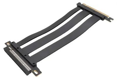 Obrázek produktu pro Prodlužovací kabel PCIe 5.0 x16, 128 Gb/s, 5. generace, grafická karta, flexibilní prodlužovací karta, 20 cm