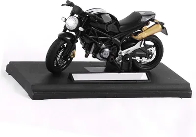 Obrázok produktu pre Motocyklová hračka, zasúvateľná, zliatina, simulácia, vzdelávacia, prenosný model pre deti, čierna farba
