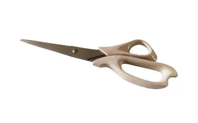 Immagine prodotto di Forbici ecologiche da 21,5 cm con manico in paglia - Ziemia Obiecana