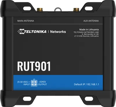 Immagine prodotto di Router LTE Teltonika RUT901 (nero)