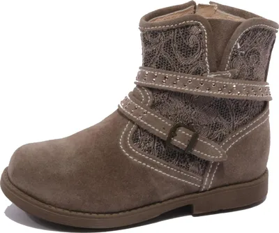 Immagine prodotto di B1820 stivale bimba NERO GIARDINI JUNIOR tortora suede boot kid