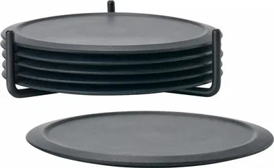Obrázek produktu pro Zone Denmark 372055, Kulatý, Kov, Silikon, Černá, Jednobarevný, 10 cm, 3,1 cm