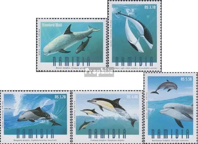 Produktbild von Briefmarken Namibia - Südwestafrika 2006 Mi 1187-1191 (kompl.Ausg.) postfrisch Delphine