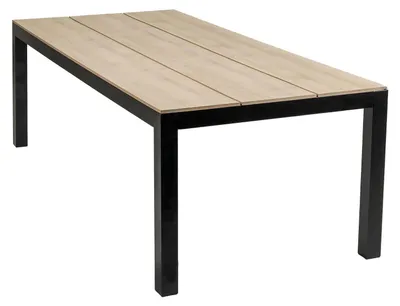 Produktbild von Gartentisch Limasol 225 x 100 cm | Polywood & Aluminium | Wood