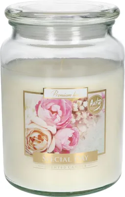 Produktbild von KOTARBAU® Duftkerze Duft Groß im Glas mit Deckel Special Day Geschenkidee Aromatherapie Dekorations-Kerzen Brenndauer bis zu 100 Stunden