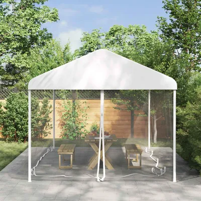 Produktbild von Moskito-Netz für Pavillon 220 Mesh Weiß 6 x 3 x 2 m Polyester - Moskitonetze c2863