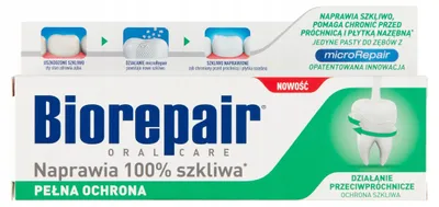 Immagine prodotto di Dentifricio Biorepair - 75ml - Con ioni di zinco e microrepair - Forte profilassi della carie - Fresco sapore di menta