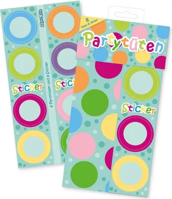 Produktbild von TapiElla Partytüten aus Papier, Punkte