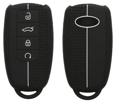 Produktbild von kwmobile Schlüsselhülle für Chery OmodaC5 /Jaecoo7/ Tiggo 7Pro 8Pro / Arrizo5 Hülle - Autoschlüssel Schlüssel Hülle aus Silikon - Schlüsseletui in