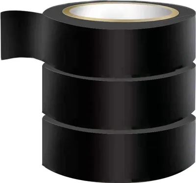 Produktbild von Isolierband Schwarz 25mm x 20m Isoband Elektriker Klebeband PVC Wasserdicht für Reparaturen und Isolierung, 3 Rollen