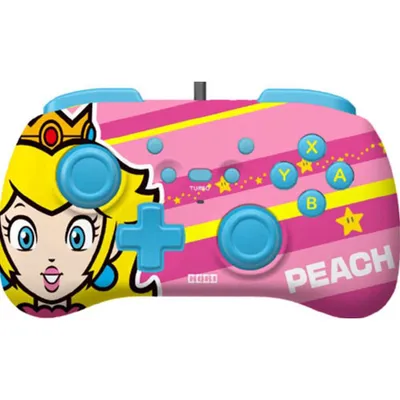 Produktbild von Hori Mini Peach Nintendo Switch-controller Rosa Rosa One Size