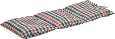 Image de Coussin aux noyaux de cerise pour la nuque et le dos 50x20cm - Coussin chauffant micro-ondable - Checkered Design