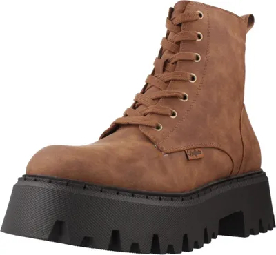 Image de Buffalo Aspen Lace Up Warm Ve Couleur Marron