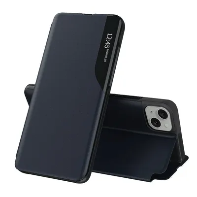 Obrázok produktu pre Techsuit eFoLD Series otvárací obal pre - iPhone 15 Plus - Tmavomodrá