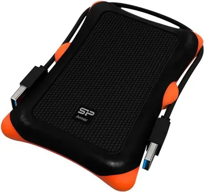 Obrázek produktu pro Silicon Power Armor A30, HDD/SSD rámeček, USB konektivita, Černá, Oranžová