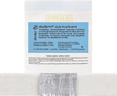 Produktbild von Quickverband aluderm Kinder Quickverband klein