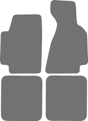 Image de Tapis de sol en graphite pour : Audi 80 B5 Cabriolet (1994-2000)