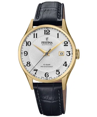 Produktbild von Festina Armbanduhr Swiss Made Gold - Black