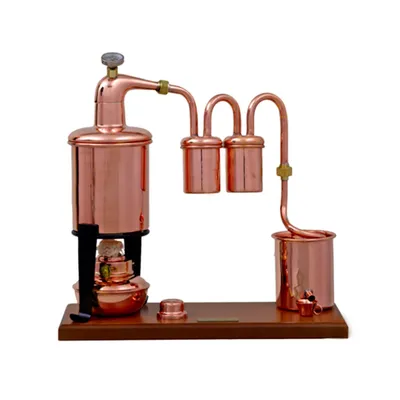 Obrázok produktu pre Destilačný prístroj Alembic rum type premium 0,7 litres s liehovým horákom a teplomerom