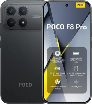 Obrázok produktu pre Xiaomi Poco F8 Pro 256 GB, 12 GB RAM, čierna
