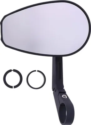 Produktbild von DAYTONA linke Lenkerendenspiegel genehmigt schwarzes Aluminium 89723