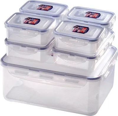 Obrázok produktu pre UTC Lock&lock HPL836SC, Box, Obdĺžnikový, 5 L, Modrá, Priehľadná, Plast, 285 mm