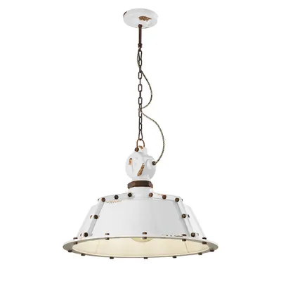 Obrázek produktu pro Ferroluce závěsné světlo Industrial White Round
