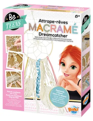 Productafbeelding van Buki Makramee Droomvanger Knutselset - creatief speelgoed