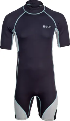 Produktbild von BECO the world of aquasports Neoprenanzug Naxos aus superweichem 3mm CR-Neopren schwarz-silber 2XL