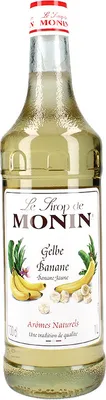 Produktbild von Monin Gelbe Banane Sirup mit natürlichem Aroma 1000ml