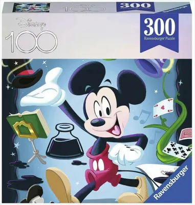 Zdjęcie produktu dla Ravensburger Puzzle 13371 - Mickey - 300-elementowa ukadanka Disneya dla dorosych i dzieci w wieku od 8 lat