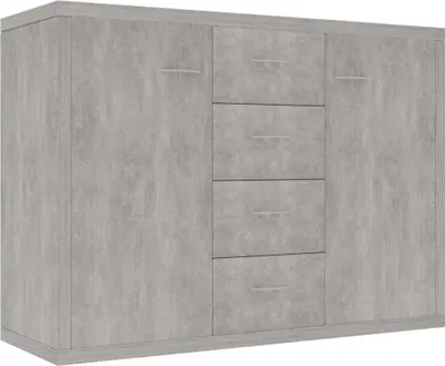 Produktbild von Sideboard Betongrau 88x30x65 cm Holzwerkstoff