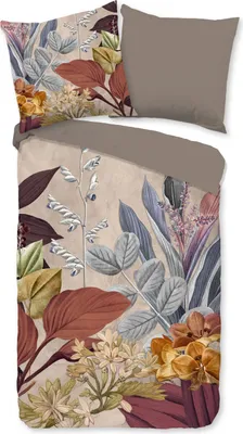 Produktbild von Duvet cover Good Morning 135x200 + 1* 80x80 cm - leaves