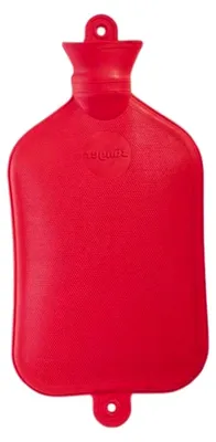 Produktbild von Wärmflasche aus Naturgummi, 2,5 Liter, rot