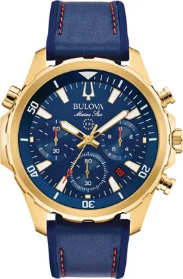 Produktbild von Bulova - 97B168 - Armbanduhr - Herren - Quarz - Chronograph - MarineStar