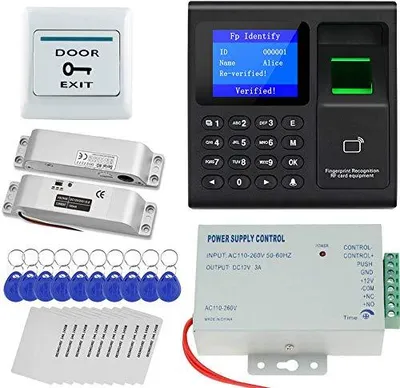 Obrázek produktu pro Systém kontroly přístupu – RFID čtečka s napájením a 10 klíčenkami