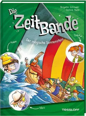 Immagine prodotto di Die ZeitBande. Band 3. Der magische Sonnenstein