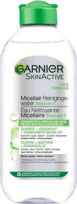 Image de Garnier - SkinActive - Eau micellaire démaquillante - Peau grasse - Apaisante & Nettoyante - 400 ml - 1 pièce