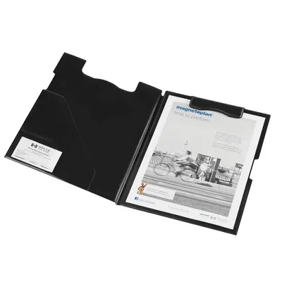 Image de magnetoplan Porte-documents magnétique, noir