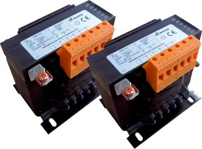 Productafbeelding van Maico transformator met 5 standen, geschikt voor schakelkasten, driefasig, maximaal 0,8 A, transformatieverhouding 0,8