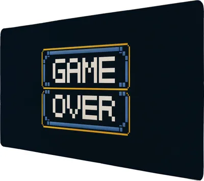 Produktbild von Game Over Schreibtischunterlage 69x31cm XXL Mauspad