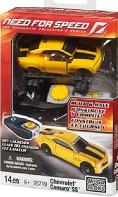 Produktbild von MEGA BLOKS - NEED FOR SPEED Build & Race - Chevrolet Camaro SS ( 16,5 x 11,5 x 4cm ) ( 0,115KG )