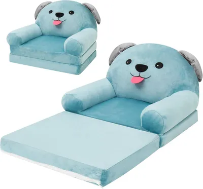 Produktbild von Kindersofa 2-in-1, mit Schlaffunktion, für Kinder von 1 bis 4 Jahren, für Innenbereich