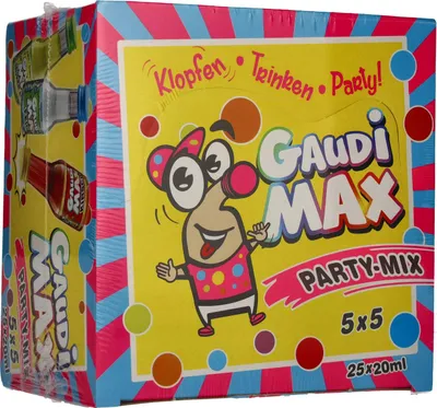 Image de Gaudi-Max PARTY-MIX 16,8% Vol. 25x0,02l