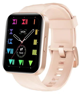 Produktbild von Smartwatch mit Telefonfunktion 100+ Sportmodi für Damen und Herren Rosa