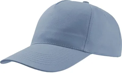 Image de Atlantis Casquette de base-ball à 5 panneaux (2 pièces/paquet) AB425 (taille unique) (Bleu clair)