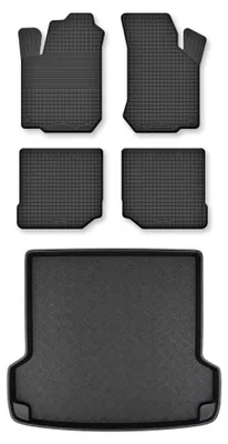 Immagine prodotto di Tappetini a vasca + bagagliaio per Skoda Octavia I 1996-2004 5 pezzi