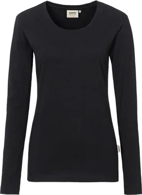 Produktbild von HAKRO Damen-Longsleeve Performance #179 Gr. S schwarz